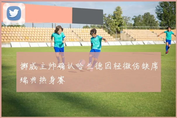 挪威主帅确认哈兰德因轻微伤缺席瑞典热身赛